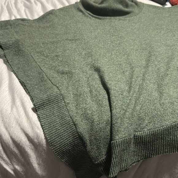 Anthropologie  Postmark green boxy sweater small - Picture 5 of 7